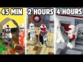 I Built 3 Clone Bases In LEGO In ONE Day
