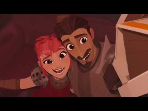 Nimona Dance Scene || Can a shark dance? || Netflix Film 2023