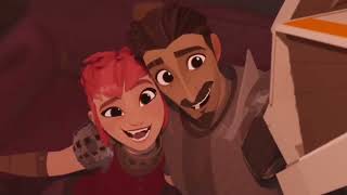 Nimona Dance Scene || Can a shark dance? || Netflix Film 2023