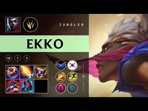 Ekko Jungle vs Kindred - KR Diamond Patch 25.24