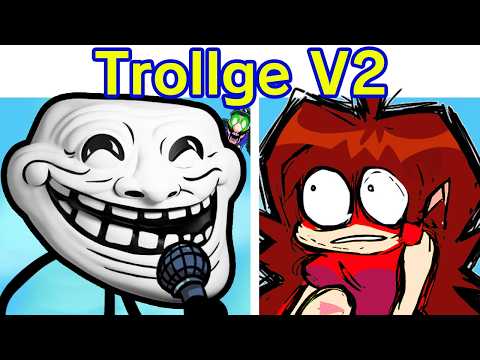 Friday Night Funkin' VS Trollge V2 | Funkin Physics 2.0 Cutscenes (FNF Mod/Troll Incident/Trollface)