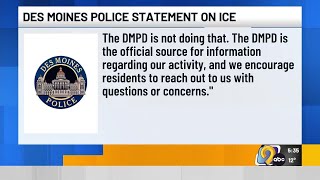 Des Moines police address rumors of ICE coming to the city