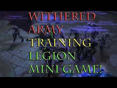 Full Withered Training Scenario Run with explanation for Legion World of Warcraft..sad ending