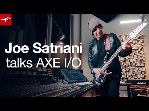 Joe Satriani talks AXE I/O and AmpliTube for recording guitar