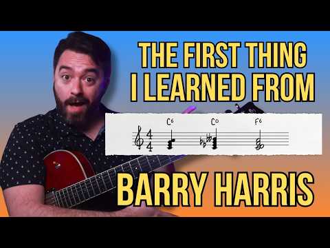 Jazz Guitar Chord COMPING | Barry Harris For Beginners