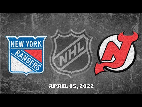NHL Rangers vs Devils | Apr.05, 2022