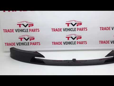 Fits BMW 3 F30 F31 Real Carbon Fibre Front Lip Splitter video