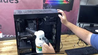 Video thumbnail for MetroVac Datavac Electric duster/cleaner Model ED-500 Review (with demonstration of dusty computer) by Cory's Computer Repair