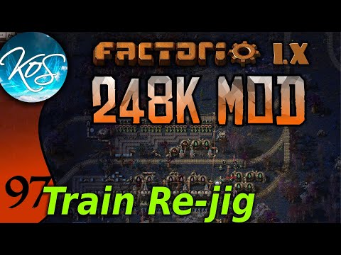 Factorio 248k Mod 97 - RICH WATER TRAINING! - Tips & Tricks