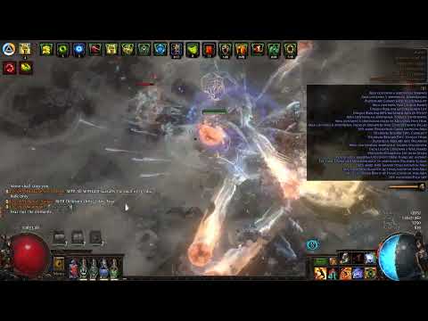 Path of Exile Sanctum 3.20 - Nimis Cold Spectral Shield Throw Deadeye - t16 Juiced Deli Map Showcase