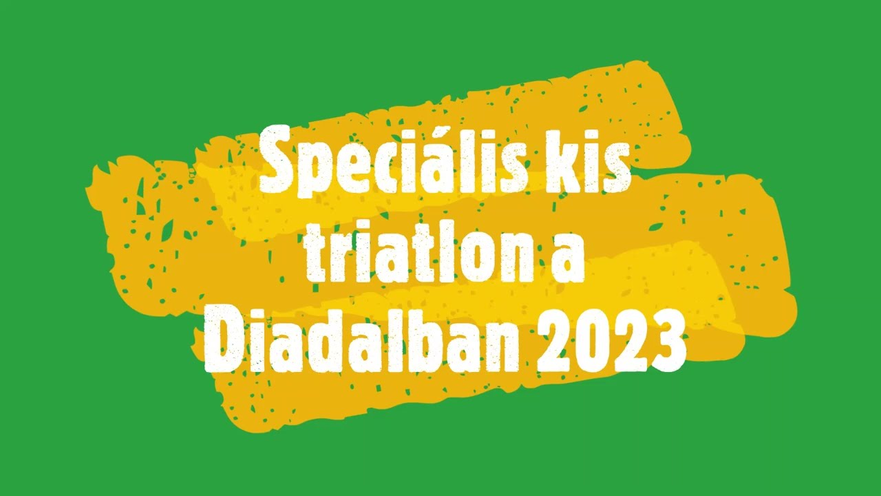 Speciális kis triatlon a Diadalban 2023.