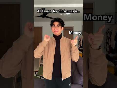 All I want Christmas is money