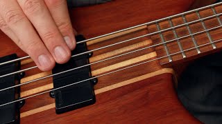 Bass Groove Technique: Right Hand Percussion