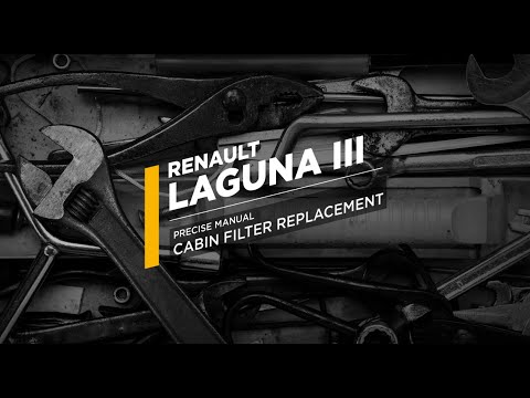 HOW TO REPLACE A WIX FILTERS CABIN FILTER | Renault Laguna III - WP9307
