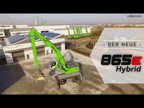 Der neue leistungsstarke 90 Tonner - SENNEBOGEN 865 E (Deutsch)