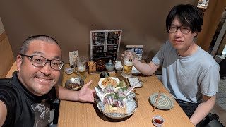 【九州旅2026年5月】その2　大分市「寿司ろばた八條」で郷土料理の関あじ、関さば、りゅうきゅう、くろめの玉子焼き、豊後とり天など食べまくり！飲み放題プランで「獺祭」飲みまくり！【なみよし旅】
