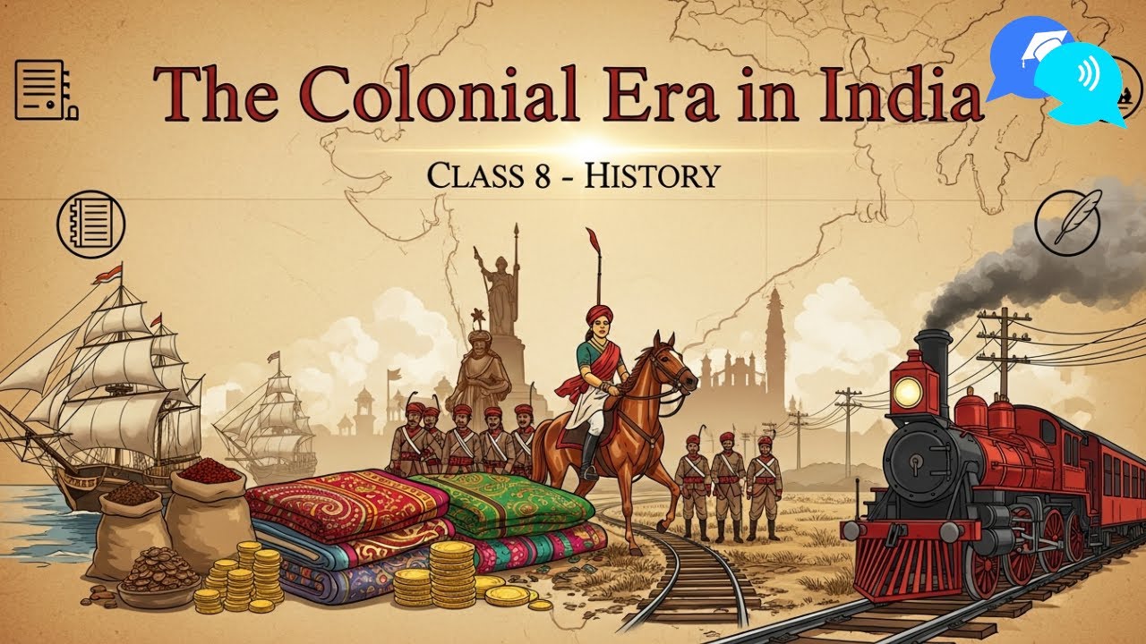 The Colonial Era in India Class 8 | The Colonial Era in India Chapter 4 | The Colonial Era in India