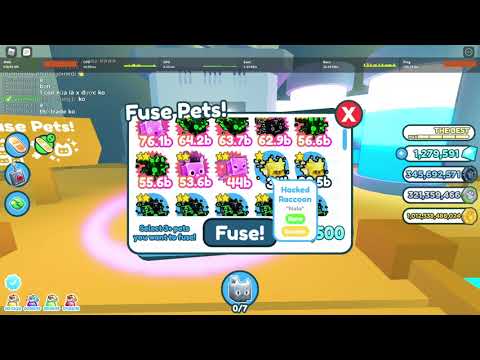 fuse 2 rb glitched unicorn and 2 rb glitched phoenix