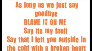 Chrisette Michele - Blame it On Me *Lyrics*