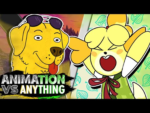 Mr. Peanutbutter vs Isabelle - Rap Battle (ANIMATION VS ANYTHING)