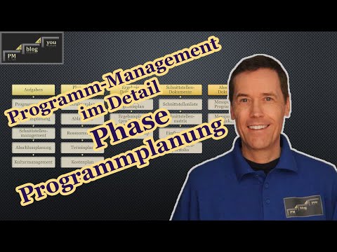 Programm-Management im Detail: Phase Programmplanung