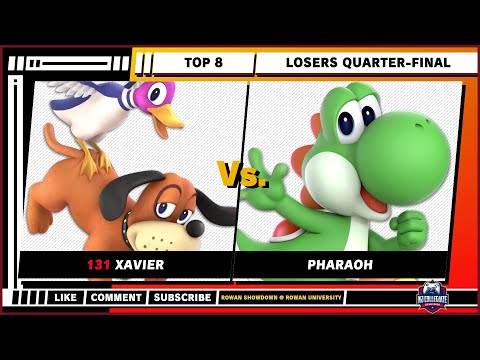 Rowan Showdown - Top 8 - Losers Quarters - xavier (Duck Hunt) VS Pharaoh (Yoshi) - SSBU