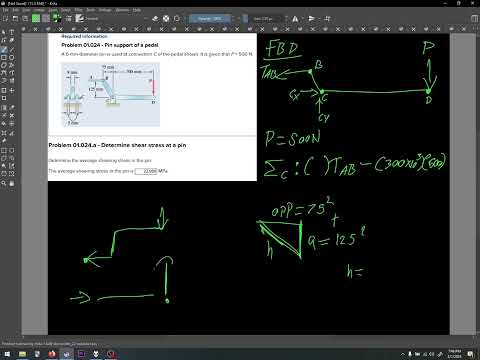 Mechanics of materials Chapter 1 Problem #5