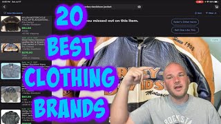 Top 20 Profitable Clothing brands to sell on Ebay & Poshmark. 2021 UPDATE