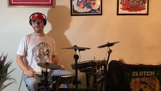 CLUTCH - 10,000 witnesses (drum cover)