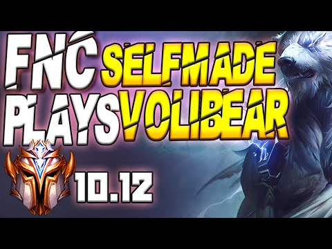 Fnatic Selfmade Plays Volibear Jungle Feat Fnc Nemesis Syndra - 10.12