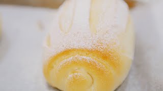 Download lagu French Milk hearth bread 🍞Creamy, fluffy and soft  [4k ASMR] mp3