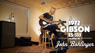 Video thumbnail for 1972 Gibson ES-335 played by John Bohlinger by Carter Vintage Guitars
