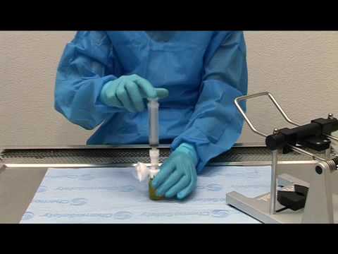 Preparing 1 vial to 1 syringe using the Injector Luer Lock N35