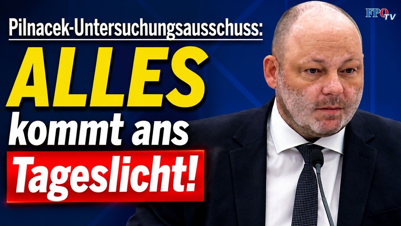 Pilnacek-Untersuchungsausschuss: ALLES kommt ans Tageslicht!