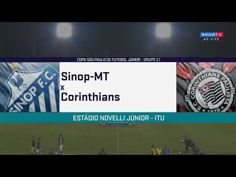 Sinop-MT 1 x 4 corinthians melhores momentos copa são paulo de futebol junior 2 °rodada