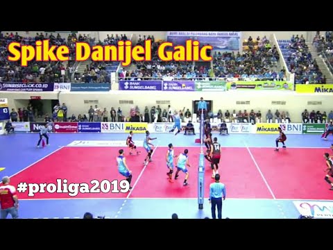 SPIKE DANIJEL GALIC PROLIGA 2019 PART 1| MEDOK VOLLEYBALL
