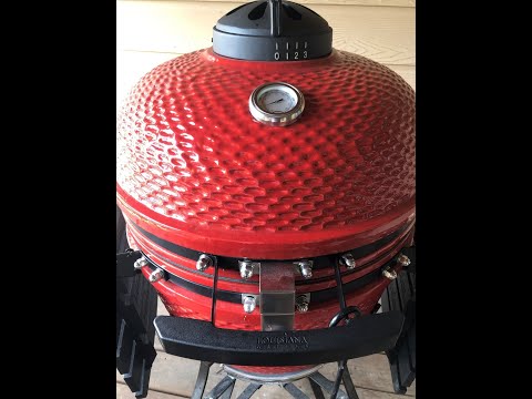 How to Set and Control the Temperature on Louisiana Kamado, or any Kamado Style Grill.