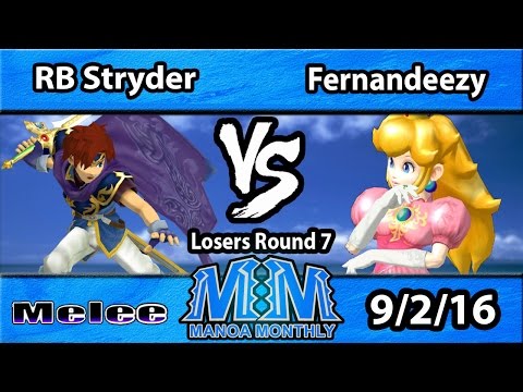MM22 SSBM - RB Stryder (Roy) vs Fernandeezy (Peach) - Losers Round 6