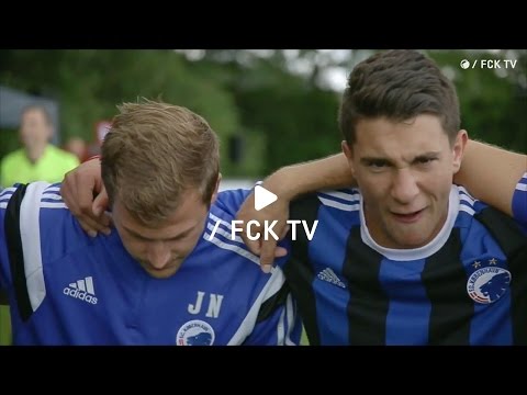 Kom tæt på U17-mestrene til træning og kamp