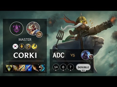 Corki ADC vs Aphelios - KR Master Patch 10.10