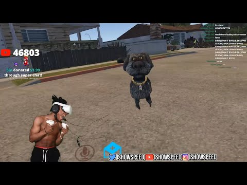 IShowSpeed meets Black Talking Ben in VR😂