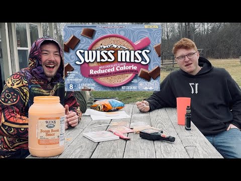 Boom Boom Swiss Miss Milk Chocolate Reduced Calorie Hot Cocoa Mix