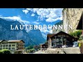 Lauterbrunnen Valley A Little Piece Of Heaven In Switzerland Walk Tour Summer 2021