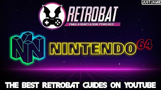 Retrobat ☆ Nintendo 64 Retroarch Emulation Setup Guide #retrobat #nintendo64 #emulator