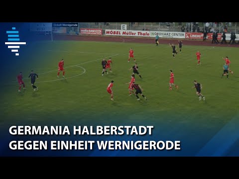 Germania Halberstadt gewinnt Harz-Derby souverän gegen FC Einheit Wernigerode