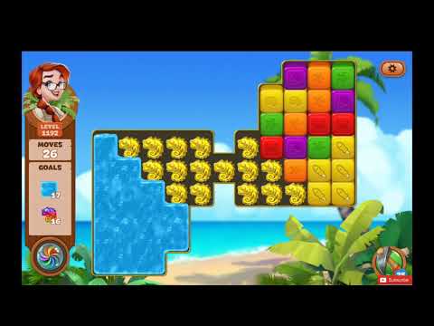 Lost Island Blast Adventure Level 1192 NO BOOSTERS - A S GAMING