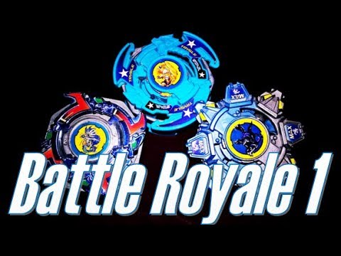 Dragoon S vs Trygle vs Draciel F - Bakuten Battle Royale 1