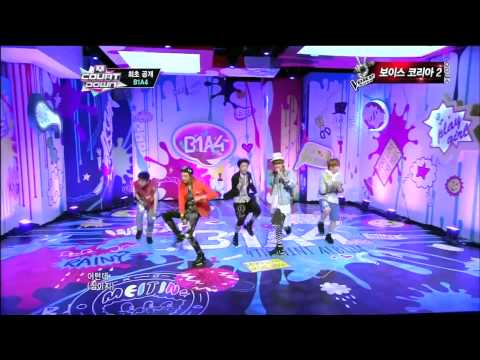 Live HD | 130509 B1A4 - Yesterday & What's Happening? (Comeback Stage) @ MNET M! Countdown