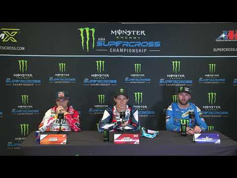 Monster Energy Supercross: Press Conference Round 10 - Detroit