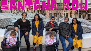 Santana Row Lighting 2022|Santana Row With Parents| Mummy And Papaji  Booster Shot Done